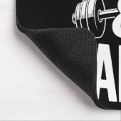 Tapis De Souris Propulsé Par Protéine Et Les Pâtes De Bodybuilding (Coin)