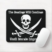 Tapis De Souris Propulseur de moral de pirate (Avec souris)