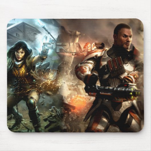 Tapis De Souris Protection de combat de palladium (Devant)