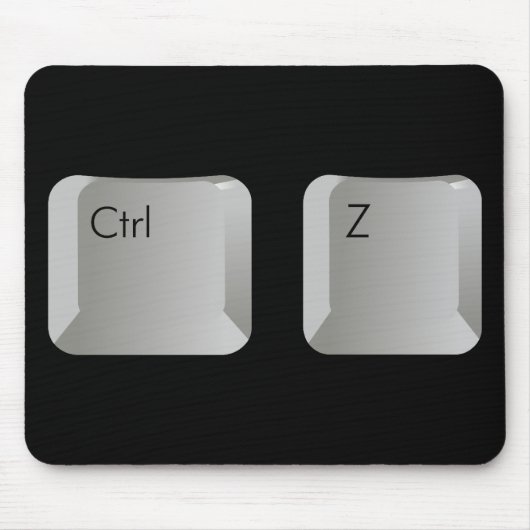 Tapis De Souris Protection de CTRL Z (Devant)