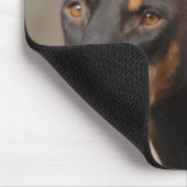 Tapis De Souris Protection de dobermann (Coin)