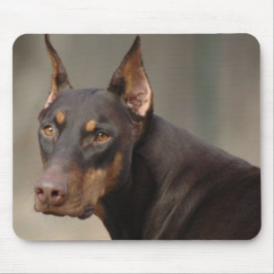 Tapis De Souris Protection de dobermann
