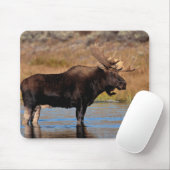 Tapis De Souris Protection d'orignaux (Avec souris)