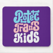 Tapis De Souris Protéger les enfants trans Mousepad (Devant)