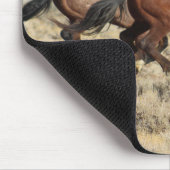 Tapis De Souris Protégez nos chevaux sauvages (Coin)