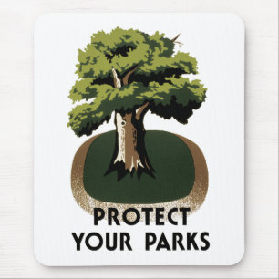 Tapis De Souris Protégez vos parcs