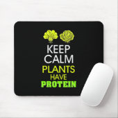 Tapis De Souris Protéine have de Keep Calm Plants (Avec souris)