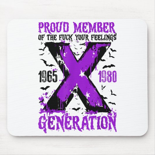 Tapis De Souris Proud Member X Generation For Your Feelings Hallow (Devant)