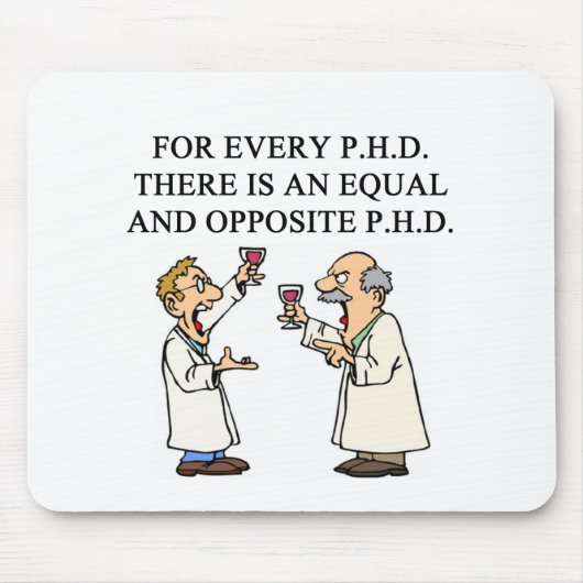 Tapis De Souris Proverbe de PHD (Devant)