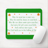 Tapis De Souris Proverbe irlandais 2 Mousepad (Avec souris)