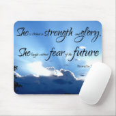 Tapis De Souris Proverbes 31 Cadeau Femme (Avec souris)