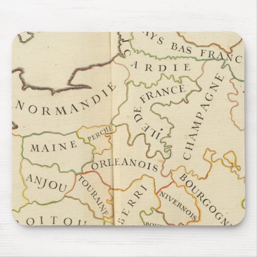 Tapis De Souris Provinces, France (Devant)