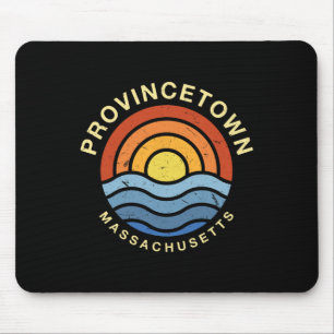 Tapis De Souris Provincetown Machusetts Ma Été P-town Tropical
