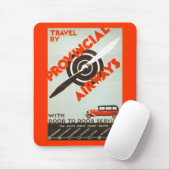 Tapis De Souris Provincial Airways (Avec souris)