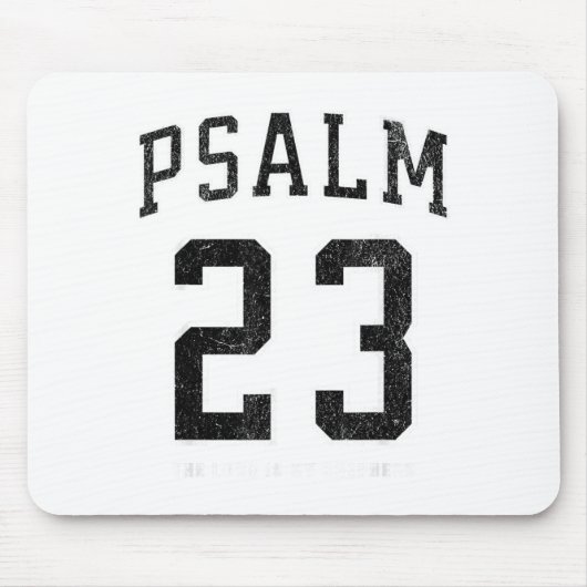 Tapis De Souris Psalm 23 Jersey  (Devant)