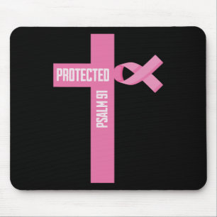 Tapis De Souris Psaume protégée 91 Christian 91ème Psaume Bible Br