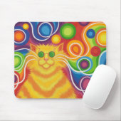 Tapis De Souris Psy-cat-delic mousepad (Avec souris)