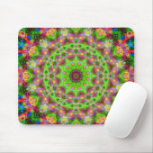 Tapis De Souris Psychédélique géométrique Mandala Ball Mousepad (Avec souris)