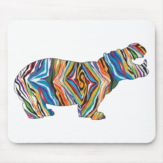 Tapis De Souris Psychédélique-Hippo (Devant)