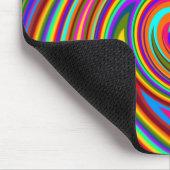 Tapis De Souris Psycho couleur tourbillon Mousepad (Coin)