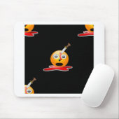 Tapis De Souris psycho-émoji (Avec souris)