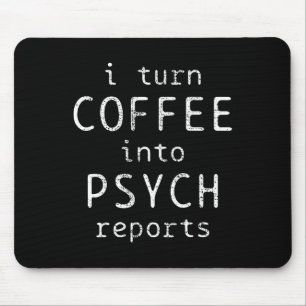 Tapis De Souris Psychologie Café Psychologue Rapports Psychologiqu