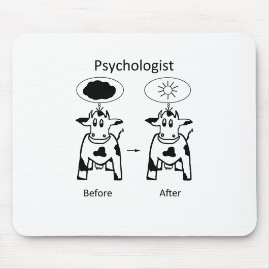 Tapis De Souris Psychologue Caofline (Devant)