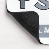 Tapis De Souris Psychologue PsyD sur mesure (Coin)
