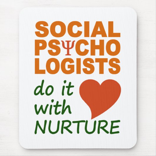 Tapis De Souris Psychologues sociaux mousepad (Devant)