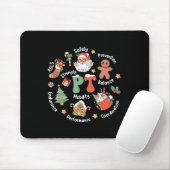 Tapis De Souris Pt Physical Therapy Santa Squad Christmas Physical (Avec souris)