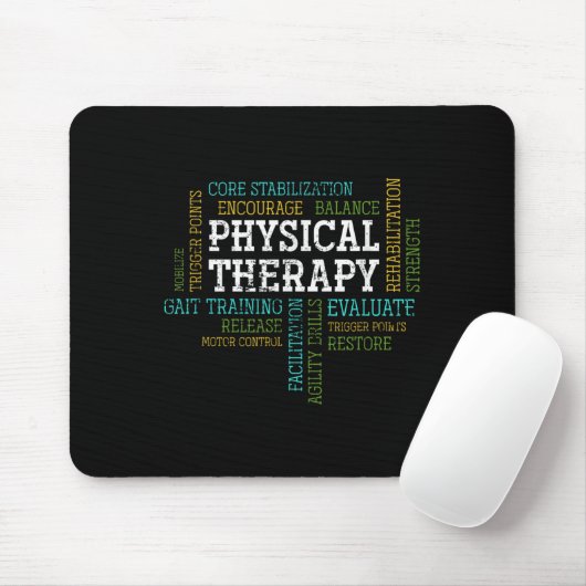 Tapis De Souris Pta Physical Motivational Therapy Gift Physical Th (Avec souris)