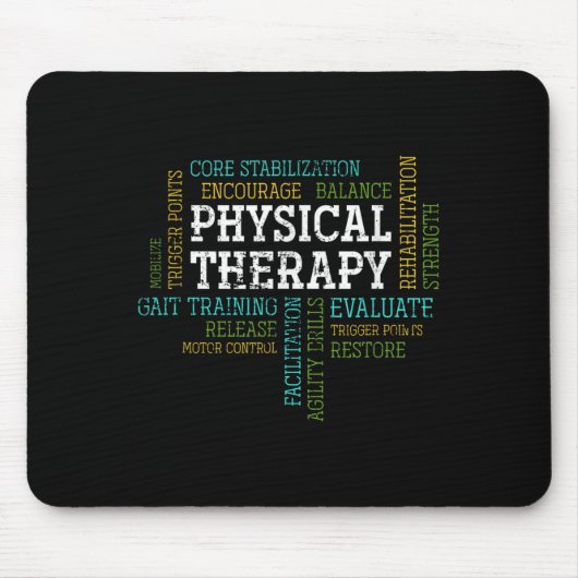 Tapis De Souris Pta Physical Motivational Therapy Gift Physical Th (Devant)