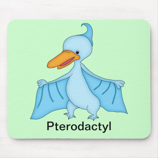 Tapis De Souris Ptéodactyle Dinosaure (Devant)