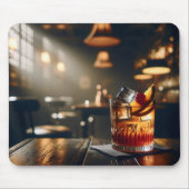 Tapis De Souris Pub sombre Boisson à l'ancienne (Devant)