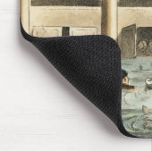 Tapis De Souris Public se baignant à Bath, ou cuisson à la (Coin)