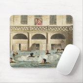 Tapis De Souris Public se baignant à Bath, ou cuisson à la (Avec souris)