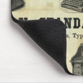 Tapis De Souris Publicité avec plan du guide (Coin)