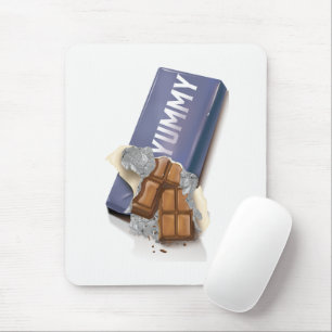 Tapis De Souris Publicité pour barre de chocolat vintage