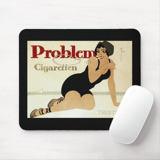 Tapis De Souris Publicité sur la cigarette (Avec souris)