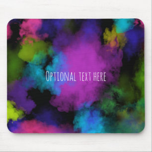 Tapis De Souris Puffs of Color Maquillage Beauté Chic Glamour