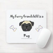 Tapis De Souris PugFawn (Avec souris)