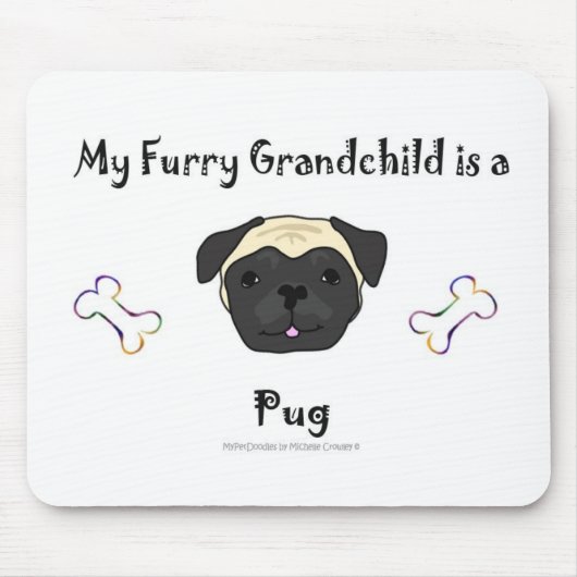 Tapis De Souris PugFawn (Devant)
