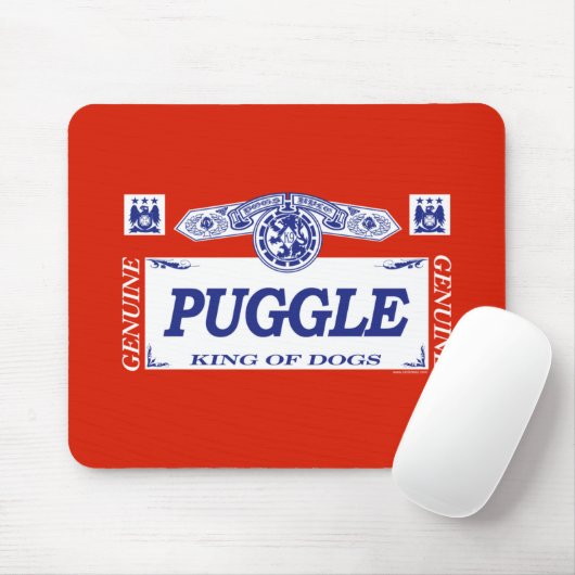 Tapis De Souris Puggle (Avec souris)