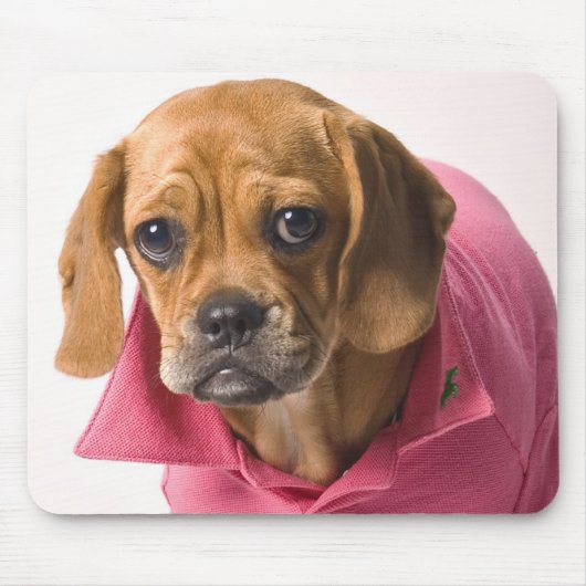 Tapis De Souris Puggle dans le rose ! (Devant)
