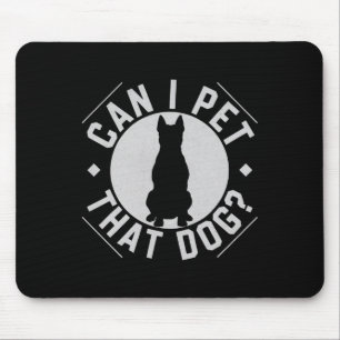 Tapis De Souris Puis-Je Faire Paître Ce Chien Drôle Amateur De Chi