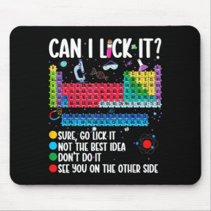 Tapis De Souris Puis-je le lécher Tableau périodique Drôle de scie