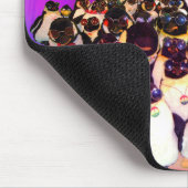 Tapis De Souris "Puissance aux pingouins " (Coin)