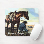 Tapis De Souris Puissance dans la prière (Avec souris)