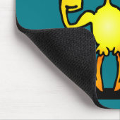Tapis De Souris Puissance de poussin (Coin)