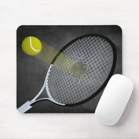 Tapis De Souris Puissance de tennis ! (Avec souris)